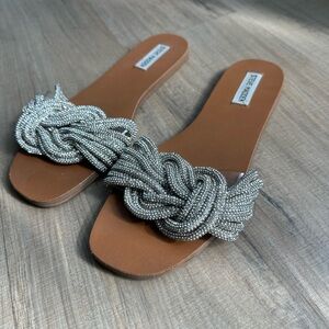 Steve Madden Metallic Women's Slide Sandals